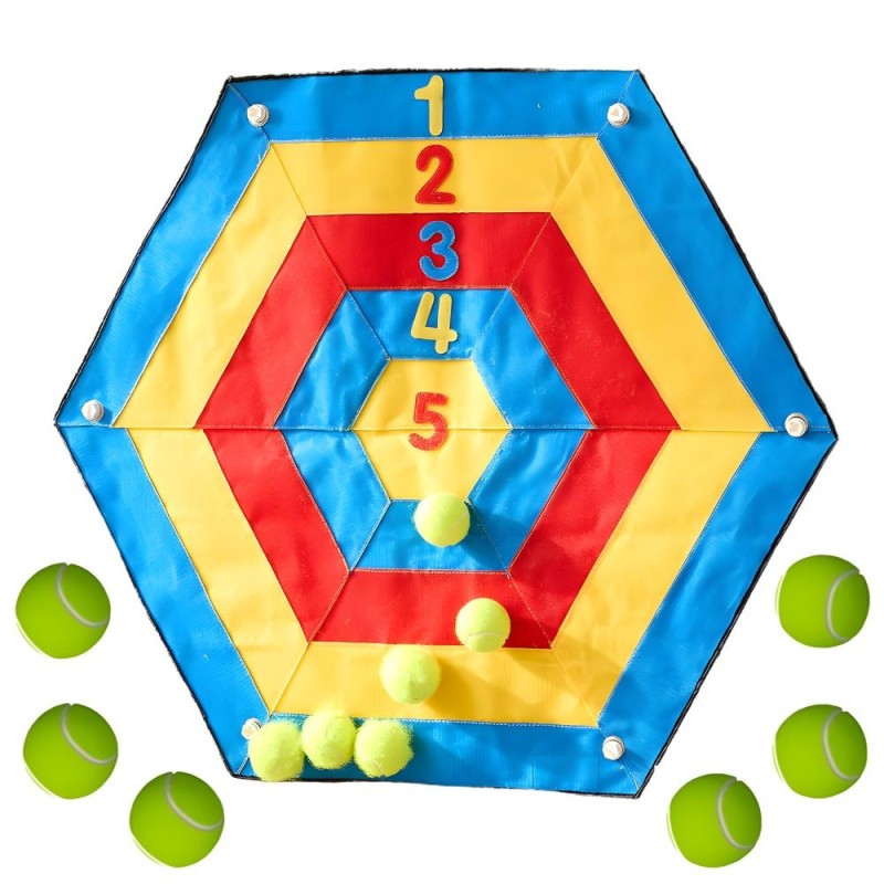 Masterkidz Šesťuholníkový číselný terč STEM
