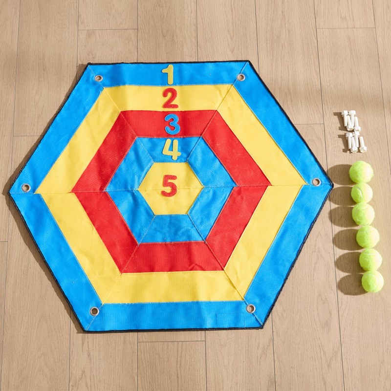 Masterkidz Šesťuholníkový číselný terč STEM