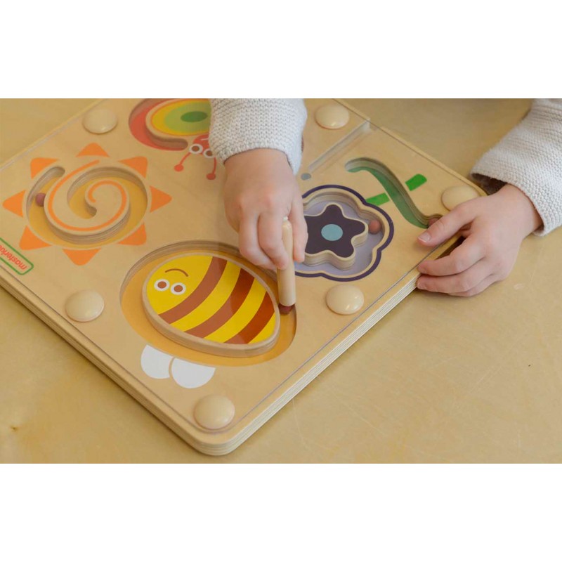 Masterkidz Magnetický labyrint Svet hmyzu