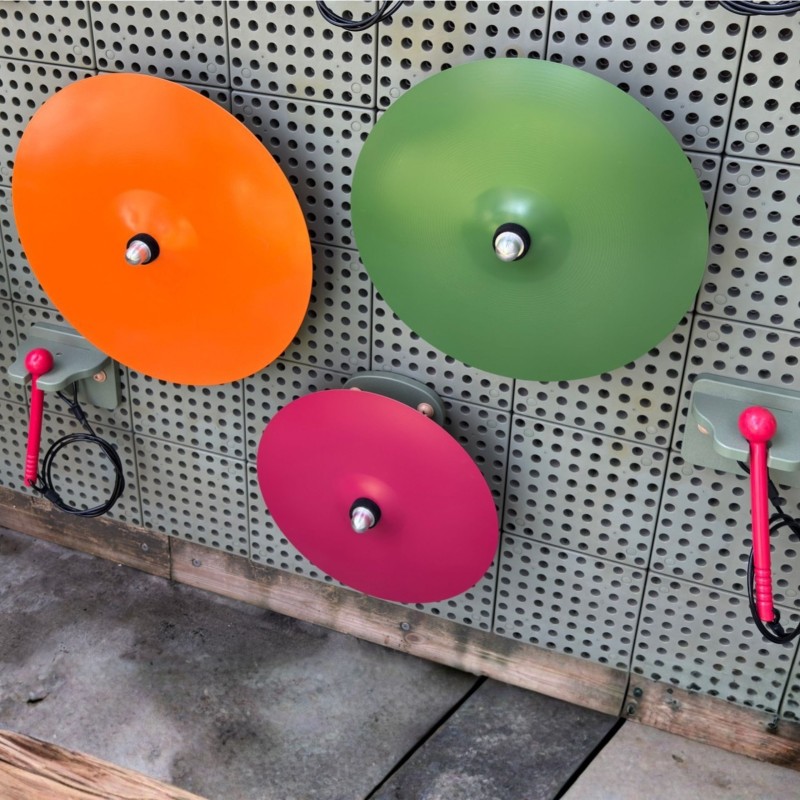 Masterkidz Detské perkusné činely pre STEM tabule