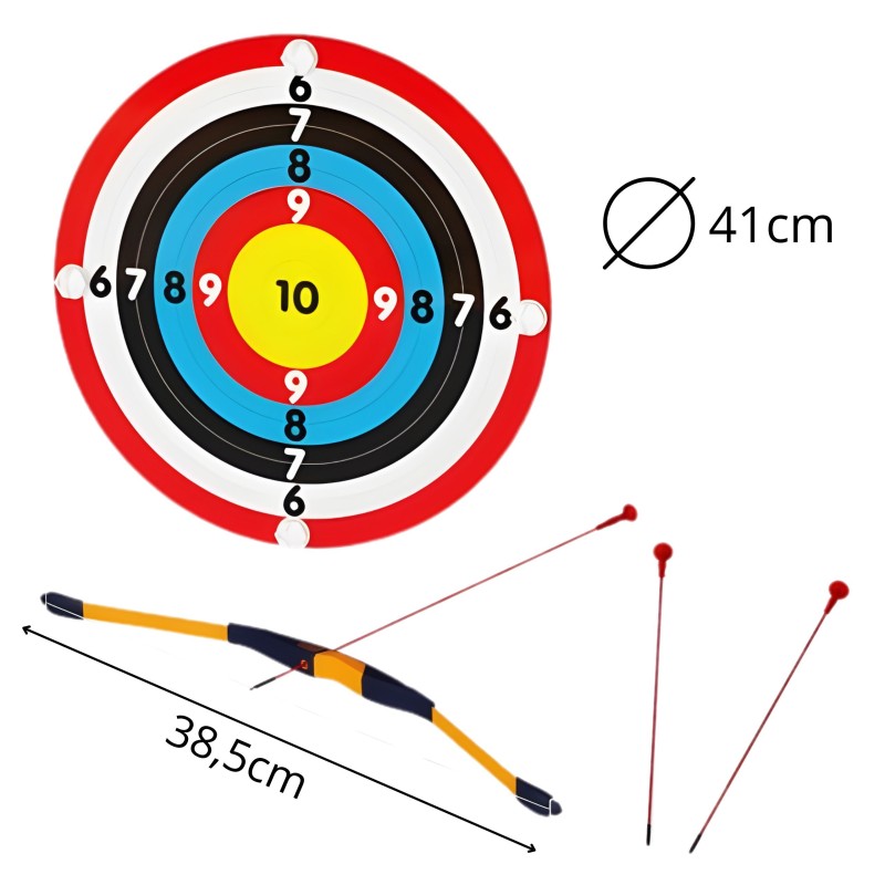 Masterkidz Bezpečný detský luk s terčom STEM