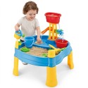 WOOPIE Stolik Wodny 2w1 Piaskownica Młyn 14 akc.