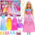 Woopie Royal Bábika s 5 plesovými šatami a doplnkami