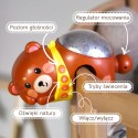 WOOPIE BABY Projektor Gwiazd Rzutnik Lampka Nocna dla Dzieci Miś