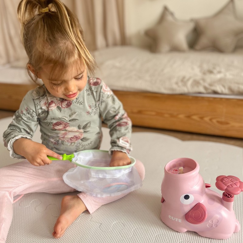 WOOPIE Gra Zręcznościowa Złap Frisbee Wyrzutnia Dysków