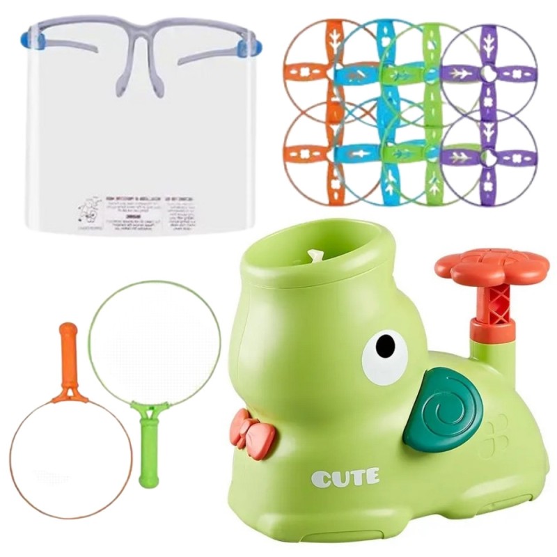 WOOPIE Gra Zręcznościowa Złap Frisbee Wyrzutnia Dysków