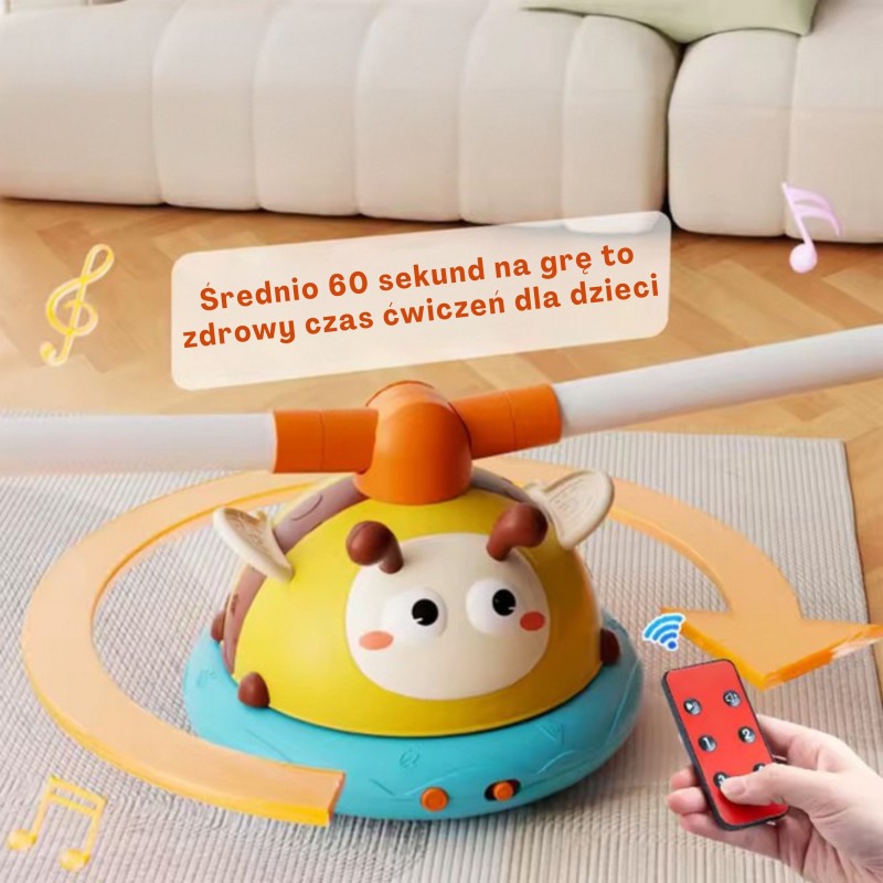 WOOPIE Gra Zręcznościowa Skakanka Automatyczna 2w1 Rzut do Celu Pszczółka