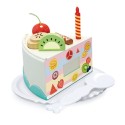 WOOPIE Cukiernia Tort Urodzinowy do Krojenia + Zestaw do Herbaty 85 el.