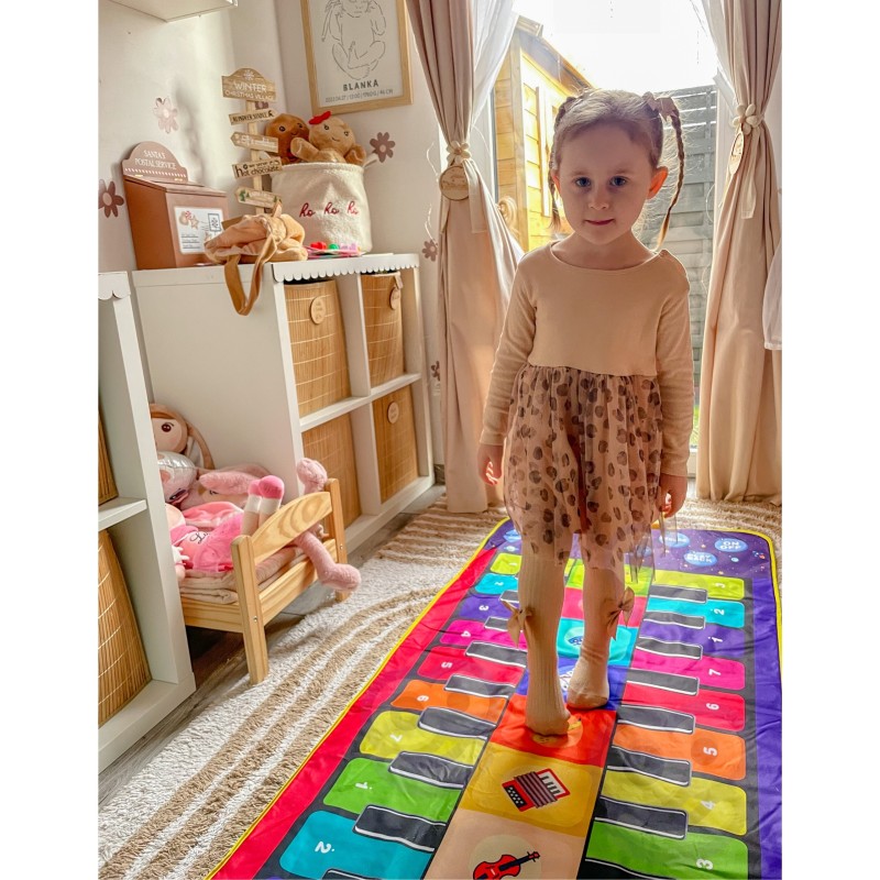 WOOPIE Interaktywna Mata Muzyczna do Tańczenia XXL