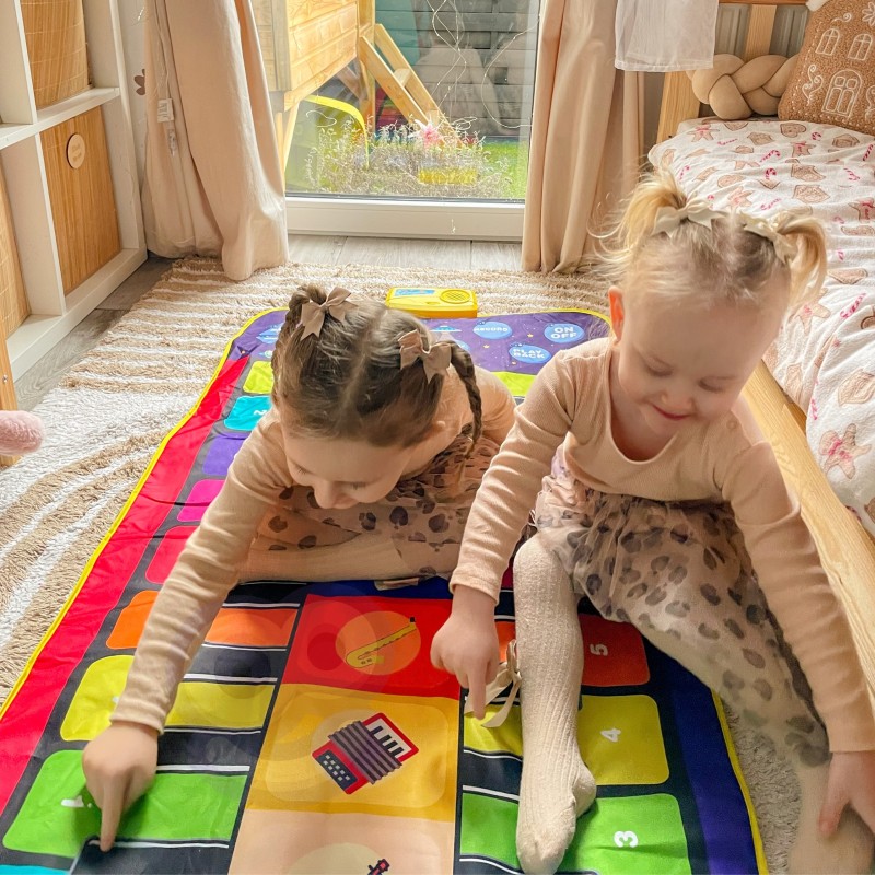 WOOPIE Interaktywna Mata Muzyczna do Tańczenia XXL