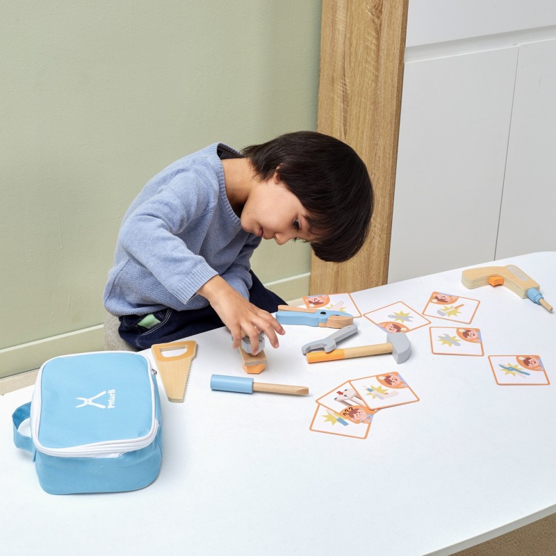 Viga PolarB Detská taška s dreveným náradím