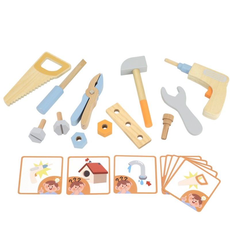 Viga PolarB Detská taška s dreveným náradím