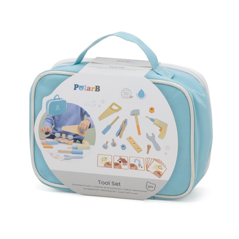Viga PolarB Detská taška s dreveným náradím