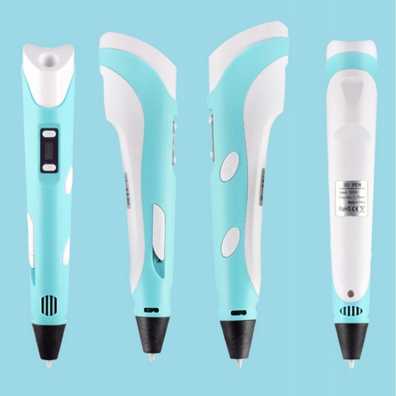 WOOPIE Długopis 3D Dla Dzieci Zestaw z Wyświetlaczem LED - Kreatywna Zabawa