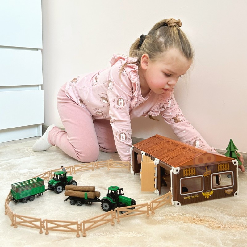 WOOPIE Zestaw Mały Farmer XL Figurki Gospodarstwo