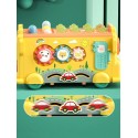 WOOPIE BABY Interaktywny Autobus Montessori Edukacyjny 6w1 Młoteczek Cymbałki +18 m