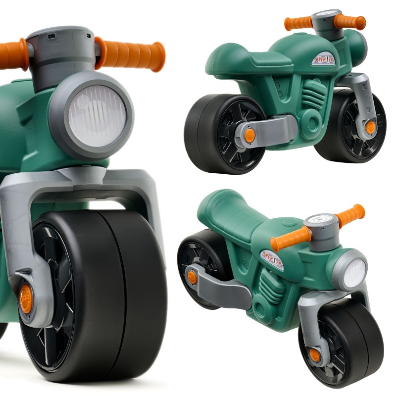 Falk Detské odrážadlo Motorka Vintage zelená