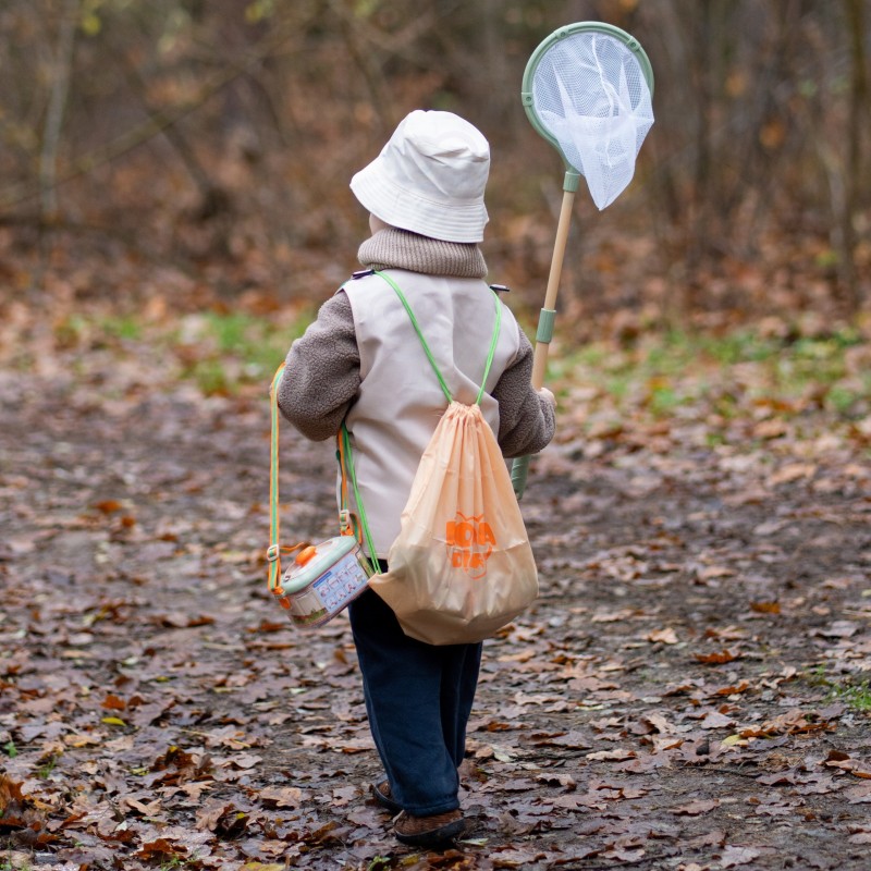 WOOPIE Discovery Zestaw Małego Odkrywcy Lornetka Kompas Siatka na Owady Motyle Latarka