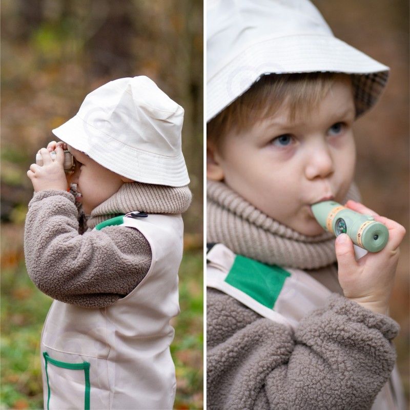 WOOPIE Discovery Zestaw Małego Odkrywcy Lornetka Kompas Siatka na Owady Motyle Latarka