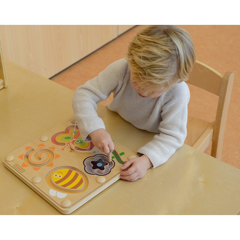 MASTERKIDZ Magnetyczny Labirynt Świat Owadów - Tabliczka