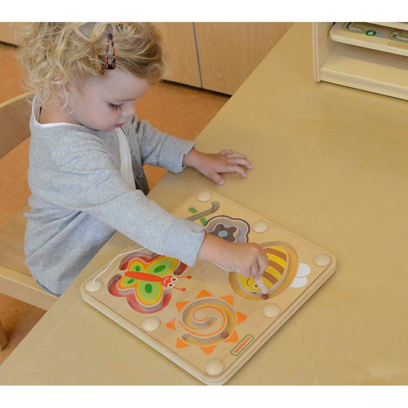 MASTERKIDZ Magnetyczny Labirynt Świat Owadów - Tabliczka