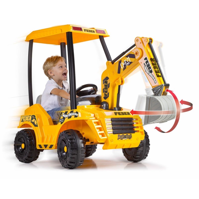 FEBER Koparka Elektryczna Super Digger Ulepszona Bateria LT 12V od 3 lat