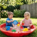 WOOPIE Piaskownica Basen Muszelka Czerwona 3w1 Suchy Basen 1 szt.