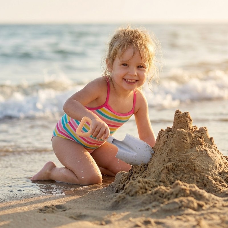 WOOPIE GREEN Łopatka do Piasku 33 cm BIODEGRADOWALNY ORGANICZNY MATERIAŁ