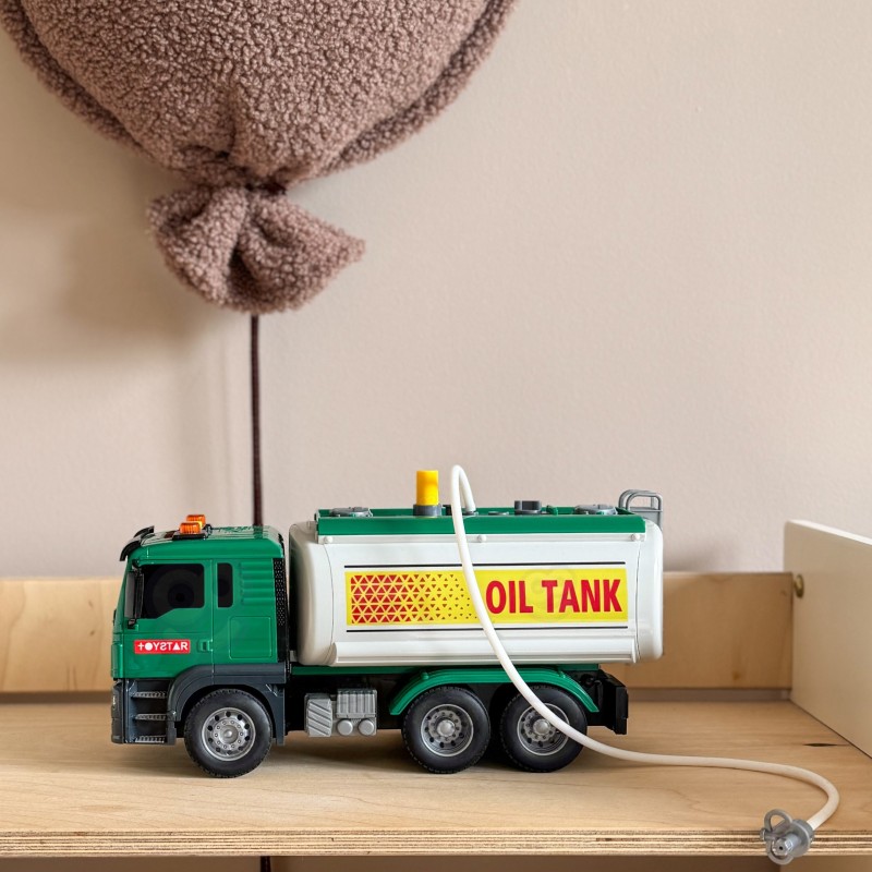 WOOPIE Ciężarówka Cysterna Na Wodę Dźwięk Światła 1:14