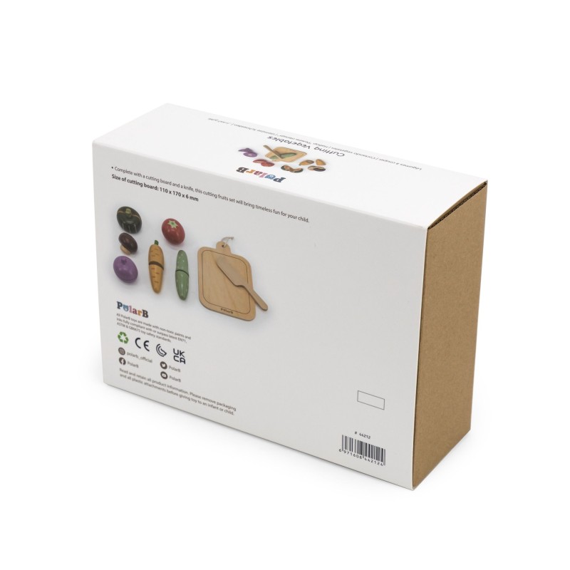 Viga Drevená zelenina na krájanie – S doskou