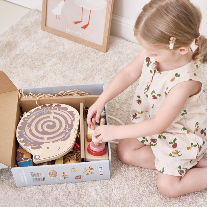 VIGA Zestaw Zabawek Edukacyjnych Pudełko Box od 24 miesiąca do 36 miesiąca