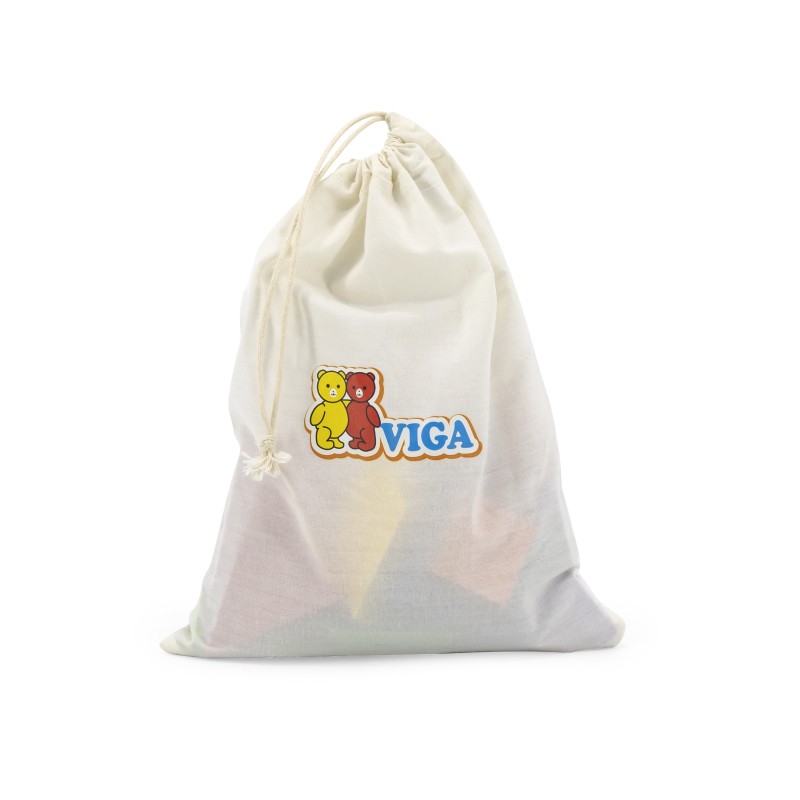 VIGA Tangram Drewniana Gra Logiczna Układanka Certyfikat FSC