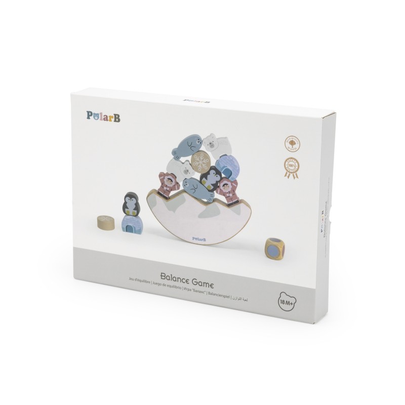 VIGA PolarB Gra Balansujące Zwierzęta Arktyczne Układanka