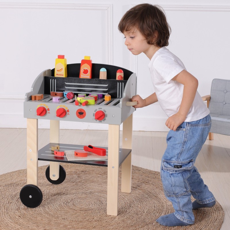 Woopie Green Drevený gril – 24 dielov