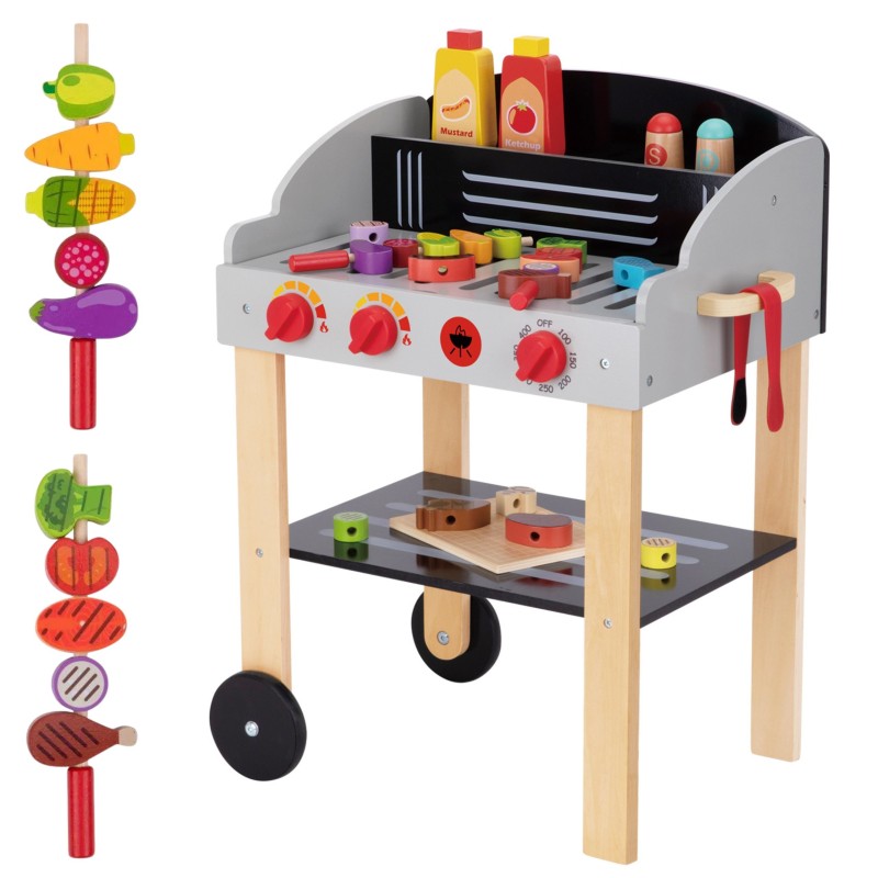 Woopie Green Drevený gril – 24 dielov