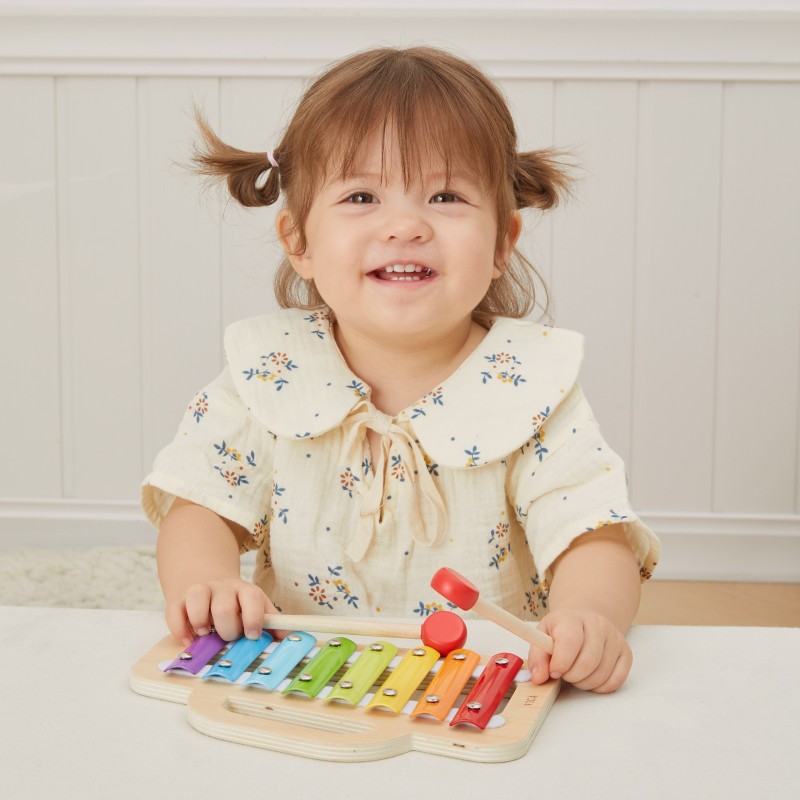 VIGA Cymbalki Drewniany Ksylofon – Odkryj Muzyczny Talent Swojego Malucha!