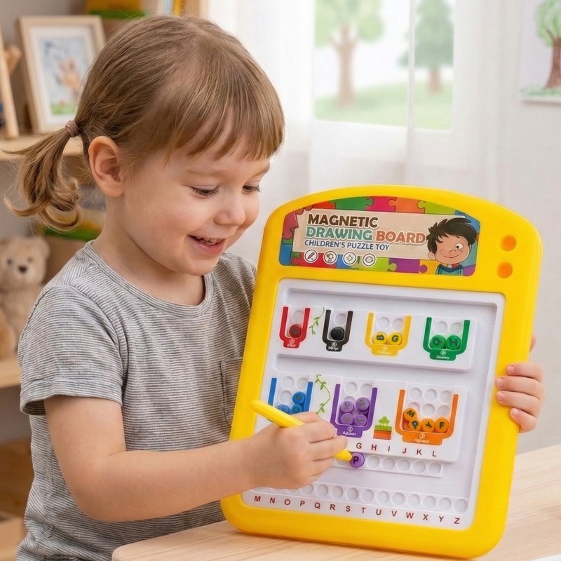WOOPIE Tablica Magnetyczna Montessori Do Rysowania