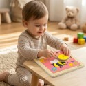 VIGA Poręczne Drewniane Puzzle Pszczoła