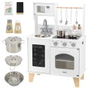 Viga Drevená detská kuchynka PolarB – Svetelné a zvukové efekty