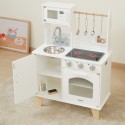Viga Drevená detská kuchynka PolarB – Svetelné a zvukové efekty