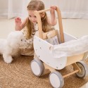 VIGA Drewniany Wózek dla Lalek z Gondolą