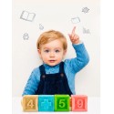 WOOPIE BABY Sensory Puzzles Squeeze Puzzle Sound Learning to Count 20 el.