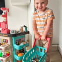WOOPIE Sklep Supermarket i Wózek Koszyk Sklepowy Kasa Waga Skaner 47 akc