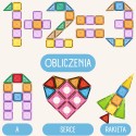 WOOPIE Klocki Magnetyczne Konstrukcyjne 3D Zestaw Edukacyjny Zamek Pojazdy110el..