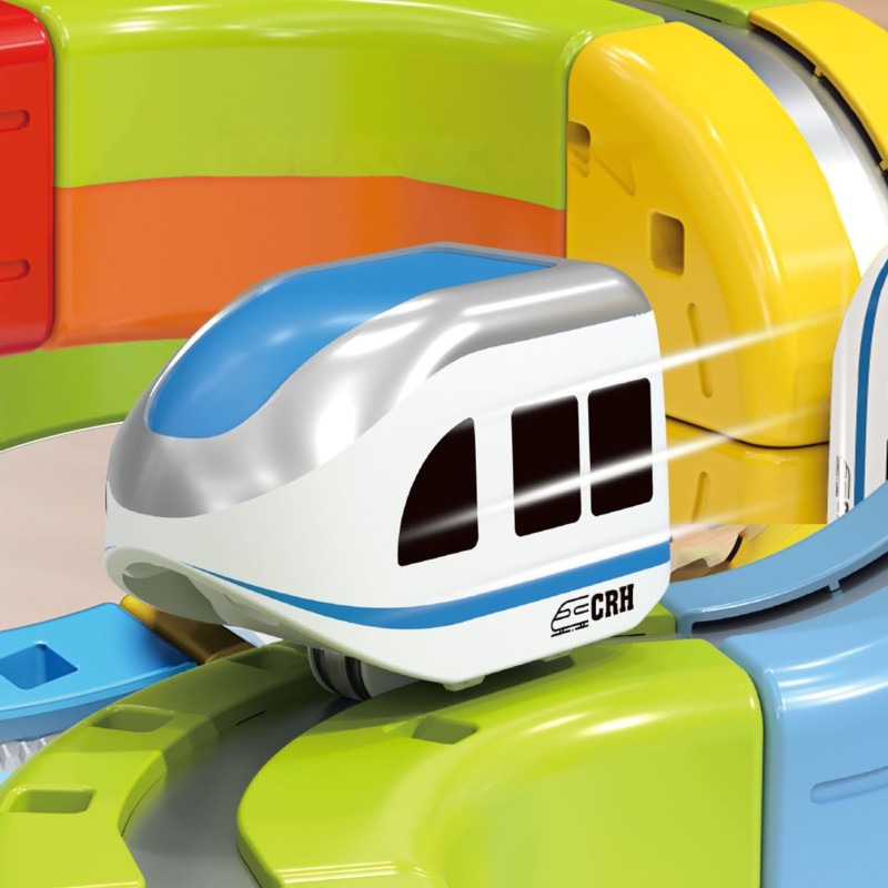 Woopie Magnetická antigravitačná kocková dráha Magic Cube Train – 32 ks