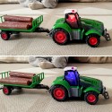 WOOPIE Traktor z Przyczepą na Pilota Sterowany RC - Skala 1:24