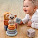 WOOPIE BABY Miękkie Gumowe Klocki Sensoryczne Zestaw 3w1 Miś