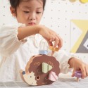 VIGA PolarB Drewniana Zabawka Konstrukcyjna Jeżyk ze Śrubkami Montessori