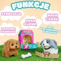 WOOPIE Piesek Interaktywny Pluszak z Kością Pudel Husky