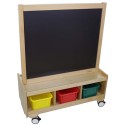 MASTERKIDZ Dwustronna Tablica Kredowa i Magnetyczna Do Pisania